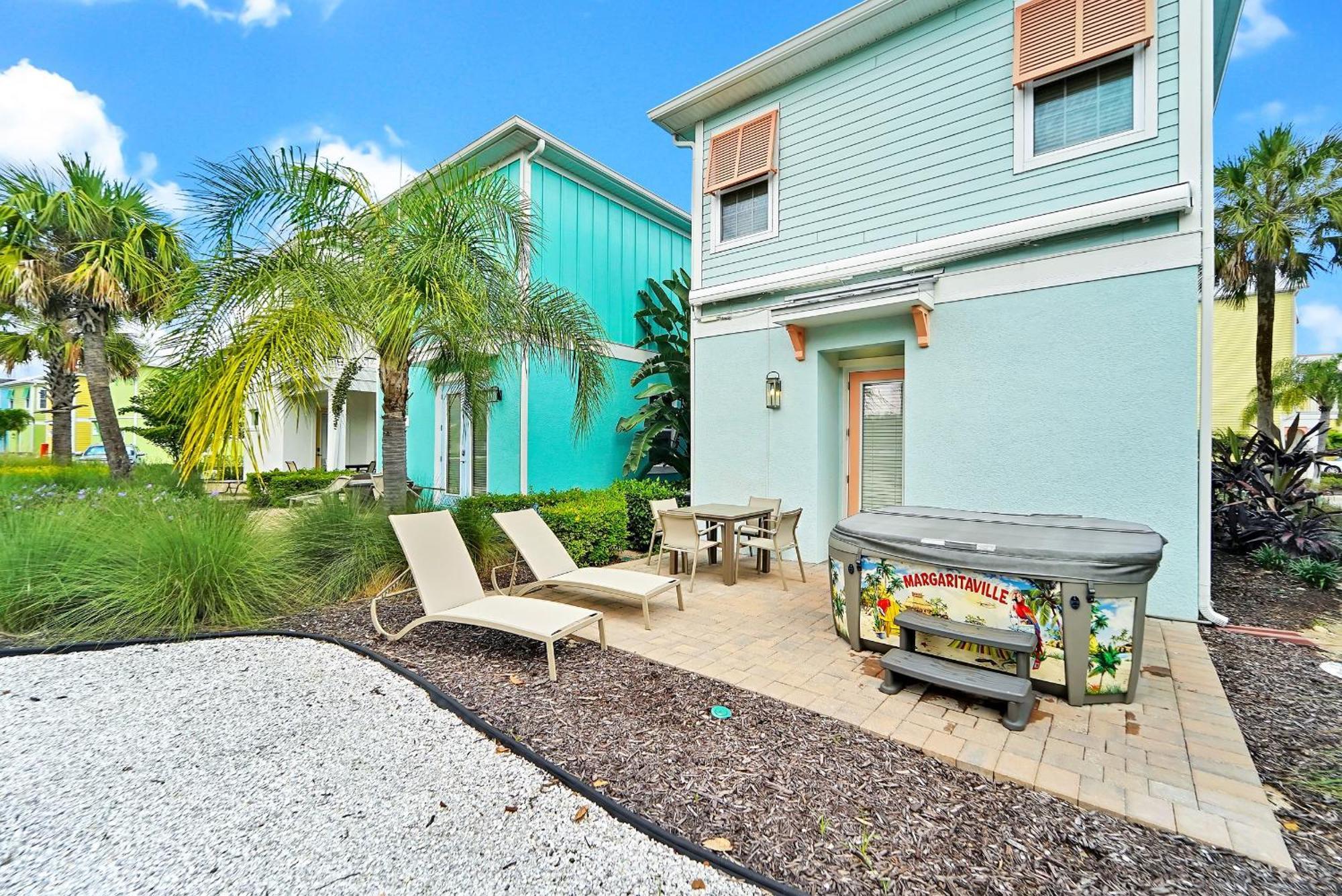 Tequila Sunrise Cottage With Private Hot Tub Near Disney With Margaritaville Resort Island H2O Access - 8008Dr オーランド エクステリア 写真
